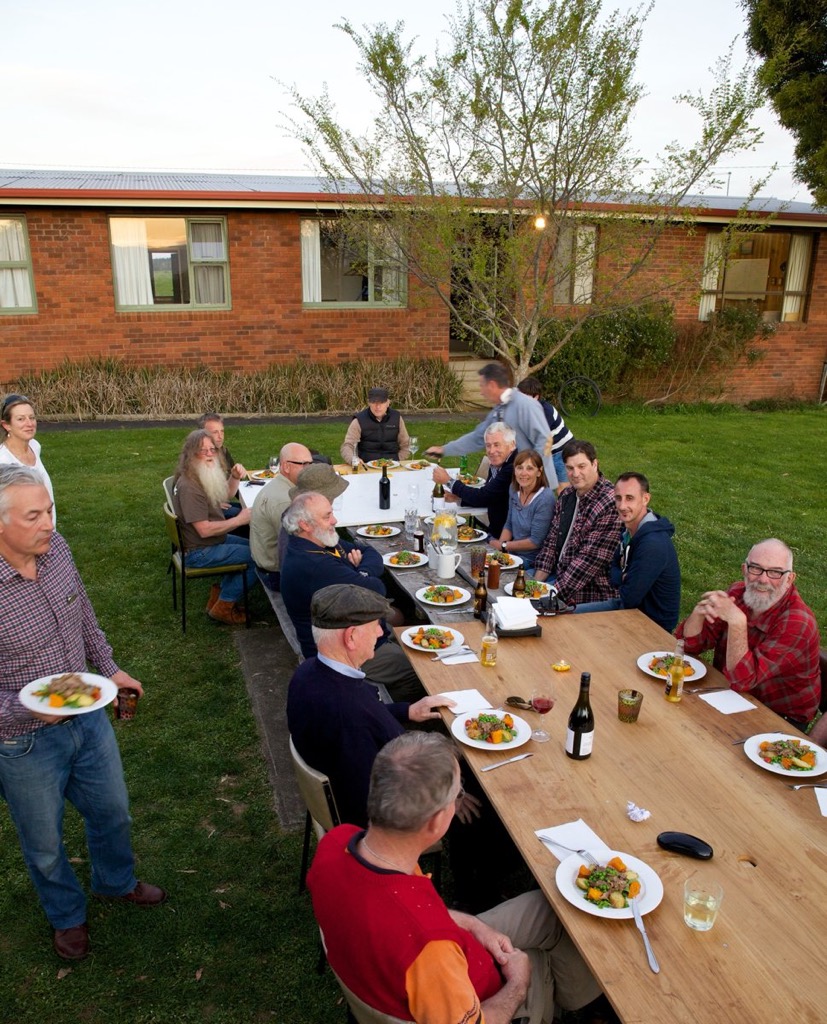 Dinner outside care of the lovely Jen!